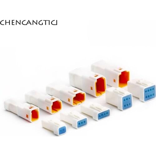 1 Set 2 3 4 6 8 Pin Way JST JWPF Automotive Waterproof Cable Connector Socket 0.7 MM Male and Female Butt Plug for Benz BMW