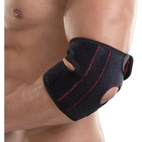 1PCS Adjustable Spring Support Elbow Pads Sport Elbow Guard Sport Basketball Exercise Gym Safety Elbow Support Elbow Pads