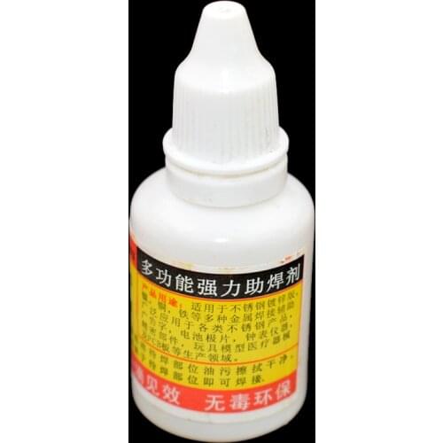 20ml Stainless Steel Flux Soldering Practical Liquid Solders Water Durable Liquid Solders Welding Soldering Tool