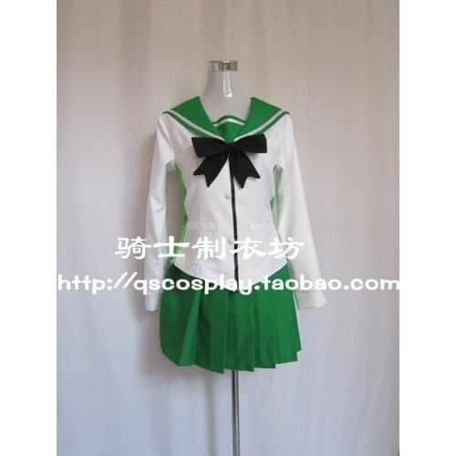 2016 High school OF THE DEAD Busujima Saeko Cosplay costume customized