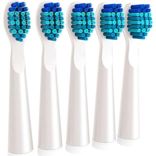 5pcs/set Seago Toothbrush Head for SG-507B/908/909/917/610/659/719/910/949/958 Toothbrush Electric Replacement Teethth Brush Hea
