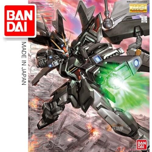 Japaness BANDAI MG 1/100 Model Strike Noir GUNDAM SEED Mobile Suit Assemble Model Action Figures