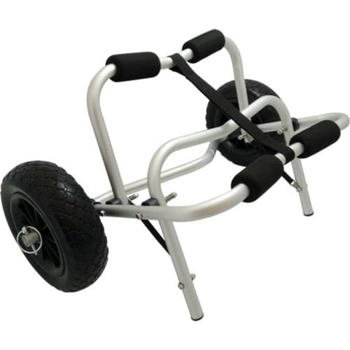 Kayak Trailer Canoe Beach Trailer Y02004S Solid Tire Trailer High-end Aviation Aluminum Pocket, Multi Tools