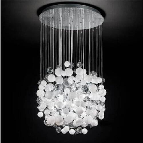 L Art Ball Magic Bean Art Living Room Dining Room Bedroom Bar Post Modern Nordic Simple Hanging Lamp LED lamp lighting fixture