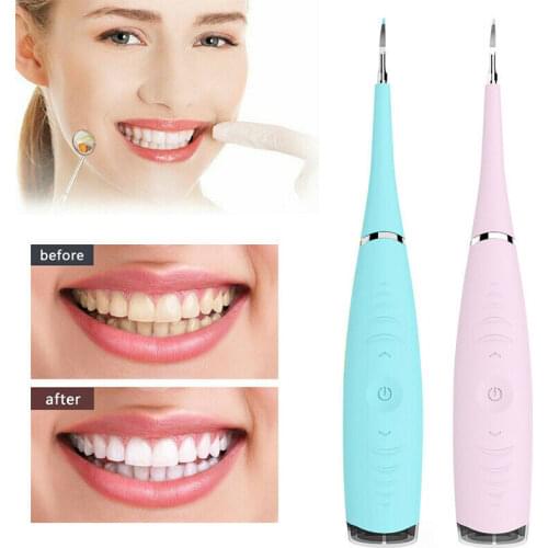 New Electric Ultrasonic Sonic Dental Scaler Tooth Calculus Remover Cleaner Tooth Stains Tartar Tool Tartar Whiten Teeth Cleaner