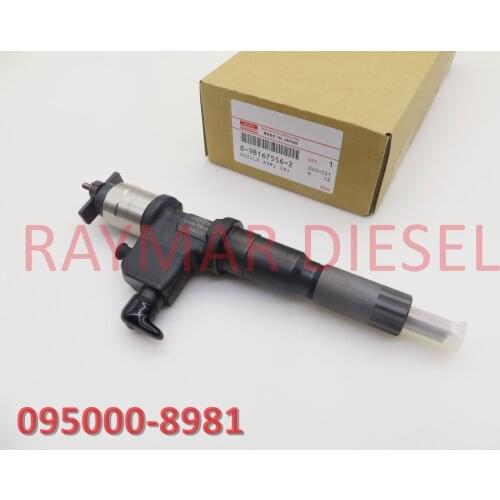 Genuine Common rail fuel injector 095000-8980 095000-8981 for 6WG1 8981675561, 8-98167556-1 6WG1 ENGINE