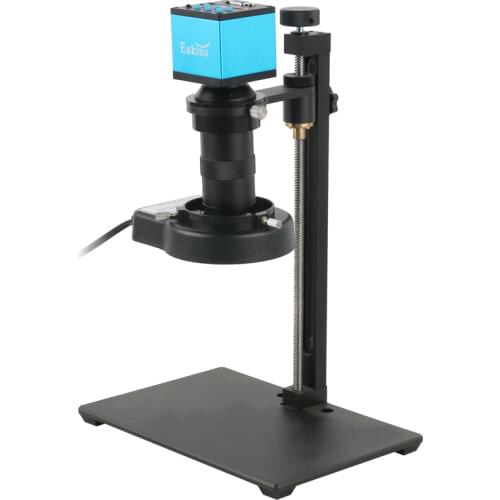 1080P HDMI VGA Industrial Digital Video Microscope U Disk Storage Recorder Camera C Mount Lens For PCB Soldering Inspection