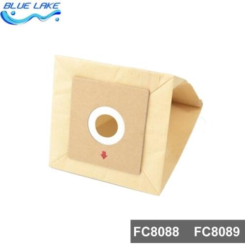 Vacuum cleaner Composite paper dust bags 10pcs,83*89mm,Vacuum cleaner accessories parts,for FC8088/FC8089