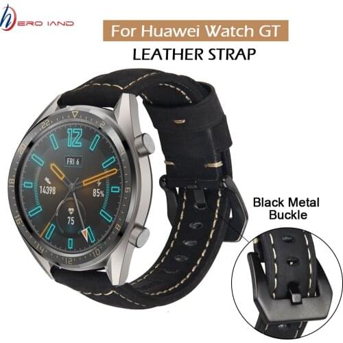 20mm 22mm Genuine Leather watch strap Band for Samsung Gear S3 S2 Galaxy 42/46mm active for Amazfit Stratos 2 2S bracelet bands