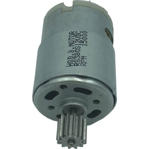 RS380 With Gear Electric Car Remote Control Toy DC Drive Motor Electric Car Motorcycle Small Motor 12V