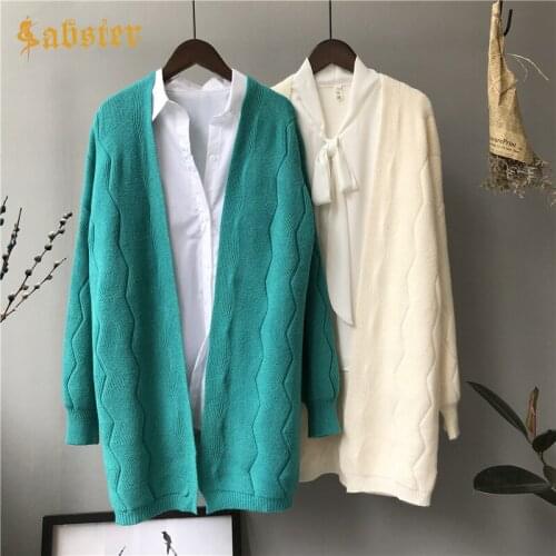 Женские кардиганы оверсайз SABSTER China At AliExpress