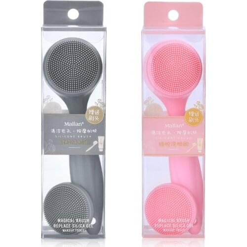 Facial Cleansing Brushes Facial Cleanser Pore Cleaner Exfoliator Face Scrub Washing Brush Skin Care