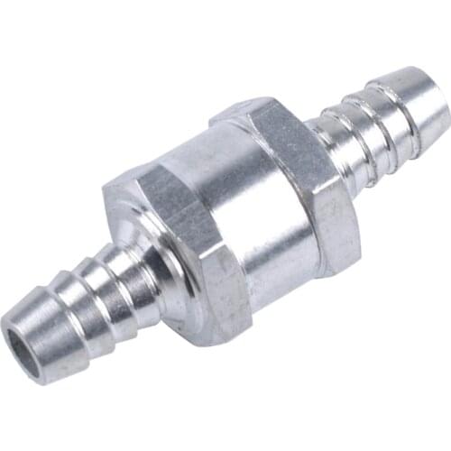 1/4" 6mm Non Return Check Valve Fuel Line Oil Petrol Diesel Water One Way