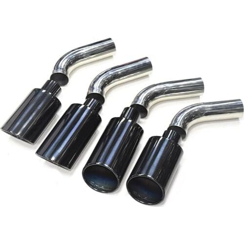 1 set Exhaust Pipe For Benz G500 G550 G Class 2016-2019 Car Exhaust Tip Stainless Steel Muffler Tip G63 Tailpipe