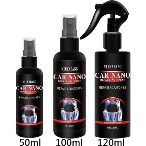 120ML Crystal Ceramic Car Coating Paint Care Nano Hydrophobic Coating Waterproof High Gloss Shine Liquid Polish Wax