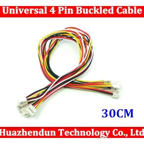 20pcs/lot Universal 4 Pin Buckled Cable 30CM Crowtail Compatible Cable to Grove Convertor