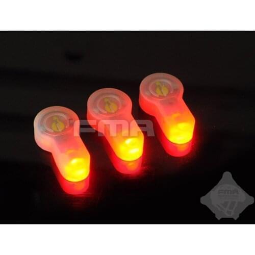 3pcs FMA S-LITE Strobe Survival Light Thermostability Low Temperature Waterproof 3 Combination Vest Molle Helmet Light