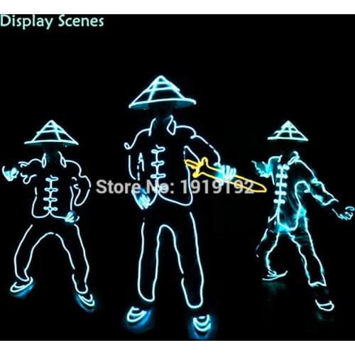 DIY Festival party clothes accessories 10 Color Select by the Style of China Ancient soldiers by DC-12V Botton Driver