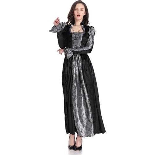 Fantasia Witch Costume for Women Halloween Vampire Cosplay Fancy Dress Adult Ladies Carnival Party Role Playing Dress Outfit