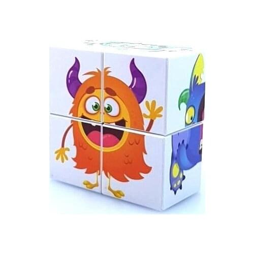 KUPSS Magnetic Blocks Puzzle Monsters