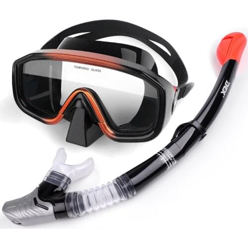 Full Face Scuba Diving Mask Underwater Swimming Tube Respiratory Scuba Anti Fog Goggles Snorkeling Diving Professional Equipment