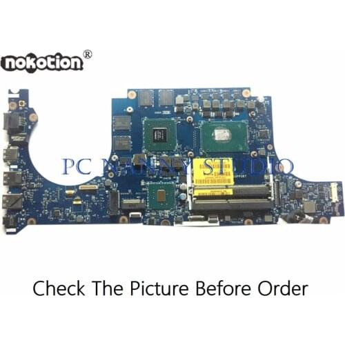 PCNANNY LA-D991P for DELL Inspiron 7566 Laptop motherboard I5-6300HQ tested