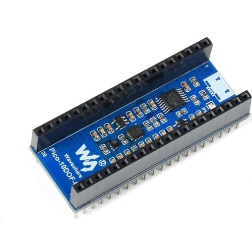 Waveshare 10-DOF Imu Sensor Module Voor Raspberry Pi Pico, Onboard ICM20948 En LPS22HB Chip