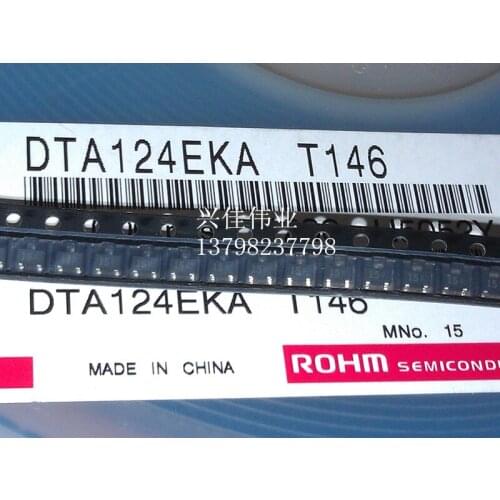 Original 100pcs/ DTA124EKA T146 15 SOT23