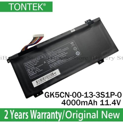 Genuine GK5CN-00-13-3S1P-0 Battery For MECHREVO X8Ti Z2 MACHENIKE T90 Plus T90-T3p F117-B F117-B6 TONGFANG GK5CN5Z GK5CN6Z