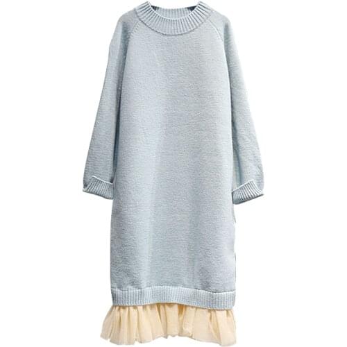 Py1144 Cheap wholesale 2021 spring autumn winter new fashion casual warm nice women Sweater woman female OL winter dress