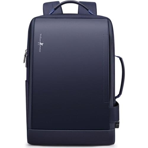WILLIAMPOLO Backpack mens bag business short-term business trip large-capacity backpack fashion commuter computer bag