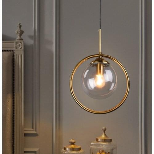 Modern LED Pendant Lamps for Home Simple Glass LED Pendant Lights Pending Lighting Living Room Hanging Light Fixtures Luminaire