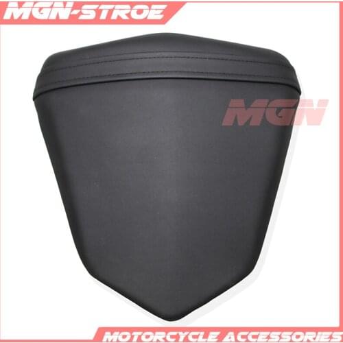 YZFR6 06 07 Rear Passenger Cushion Pillion Seat For YZF600 YZF R6 YZF-R6 2006 2007 Motorcycle Black Leather Seat Cover Cowl Pad