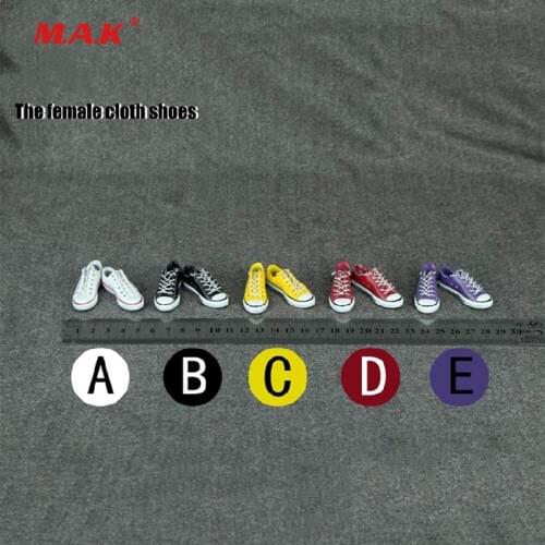 1:6 ZY1002 Scale Female Hollow Cloth Shoes 4 Colors Inside Empty for 12 inches Woman Action Figure Body Accessory