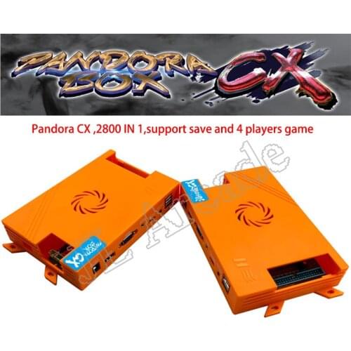 100% original Pandora CX box, 2800 in one, supports saving game home version for console