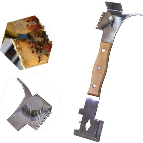 7 IN 1 Bee Honey Hive Tool Bee Hive Tools For Beekeeping Equipment Beekeeper Suppiler