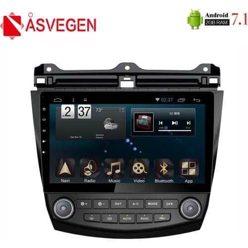 Asvegen 10.1 inch 32G 2GB RAM Octa Core Android 7.1 Car DVD Radio GPS Player For Honda Accord 7 2004 2005 2006 With GPS Wifi Map