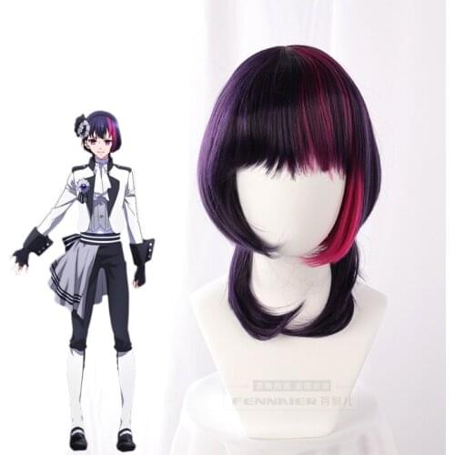 B-Project Kodou Ambitious Ryuji Korekuni Cosplay Wig Heat Resistant Synthetic Hair Halloween Party Role Play Wigs