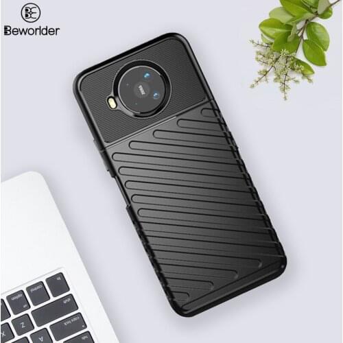 For Nokia 8.3 5.3 2.3 1.3 Cases Covers Silicone Rubber Military Protection Rugged Shield Phone Case