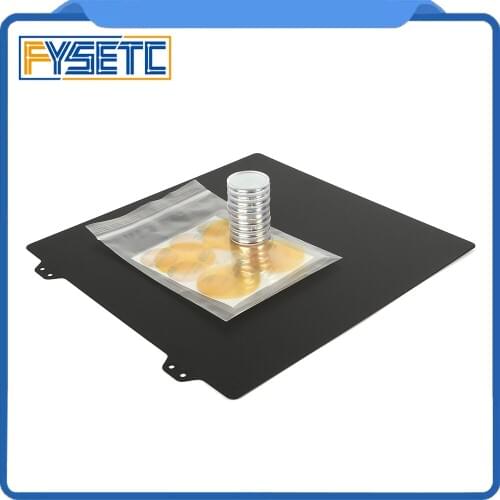 235x235mm Double Sided Textured PEI Spring Steel Sheet + Magnet TO Being Magnetic Hot Bed Plate For ENDER-3 / Ender-3s