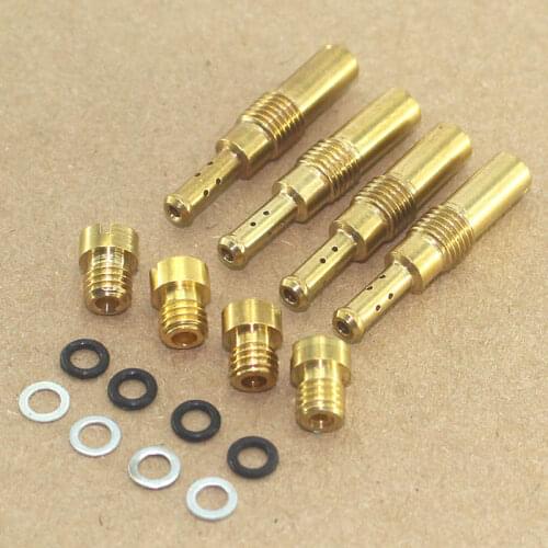 For CBR1000 CBR1000F 1987-1991 CBR 1000 F Motorcycle carburetor repair kit Pilot Main Jets