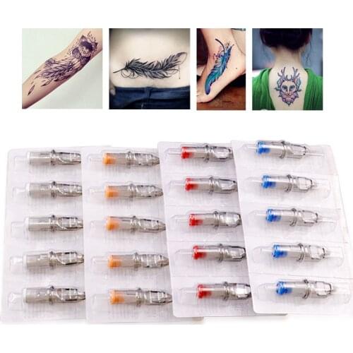 10Pcs Disposable Dr.Pen Electric Auto Microneedle Nano Needle Tip Tattoo Machine Tattoo Needle 3RS/5RS/7RS/9RS/11RS/13RS/15RS
