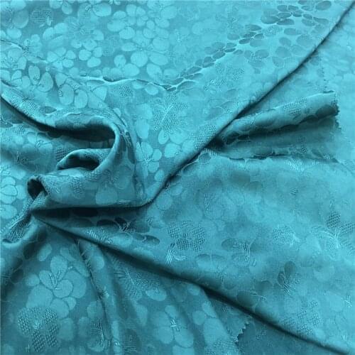 CF971 9Colors Flowers Jacquard Brocade Silky Fabric/Chinese Style Clothings Fabric,Polyester Woven Dyed Fabrics Sewing Materials