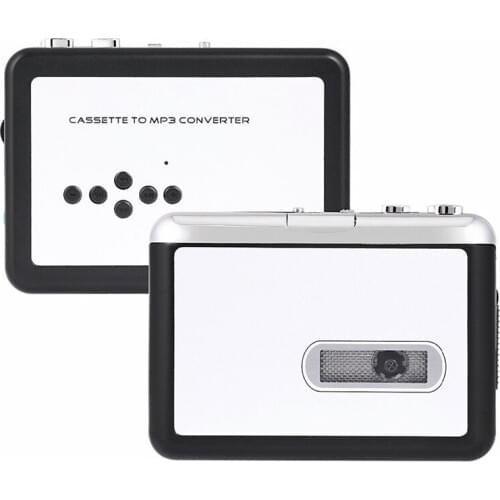 Portable Tape To PC USB/TF Cassette-To-MP3 Converter Capture Music Player JR Deals