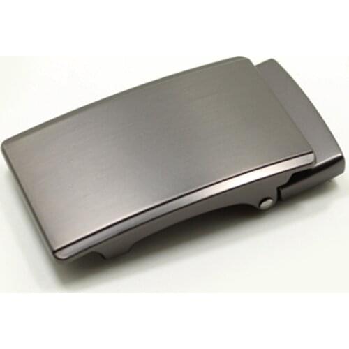 Personalized Automatic Leather Belt Buckle 3.5 Alloy Belt Head Custom Engraved Simple Mens Belt Buckle Head