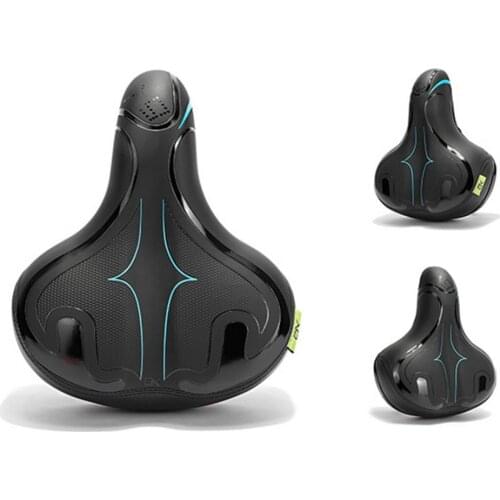Inbike Bike Saddle Silicone Cushion PU Leather Surface Silica Filled Gel Comfortable Cycling Seat Shockproof Bicycle Saddle
