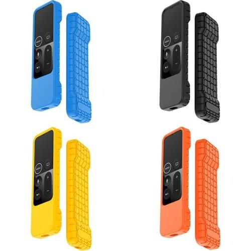 Silicone Proof Durable Soft Cover Waterproof Protective Case Rectangle Sleeve for Apple TV 4K Remote Control