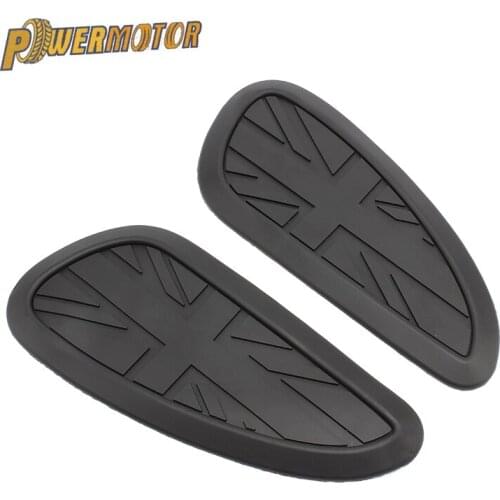 Universal Motorcycle Retro Cafe Racer Gas Fuel tank Rubber Sticker Protector Sheath Sheath Knee Tank pad Grip Decal