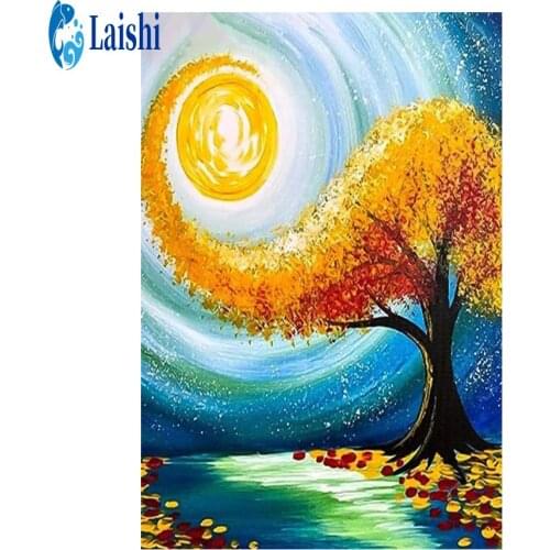 Diamond Painting Abstract money tree Cross Stitch Mosaic Diamond Embroidery Full Square/round Picture Of Rhinestone Home Decor