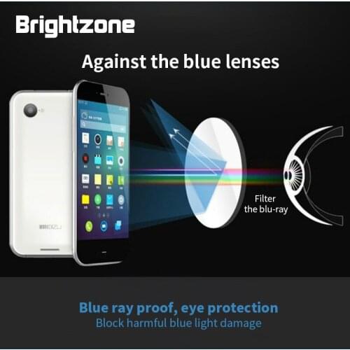 1.56 Index Anti-Blue Ray Prescription Lenses Aspherical Computer Professional Lenses Anti-Radiation Optical Myopia Hyperopia Len